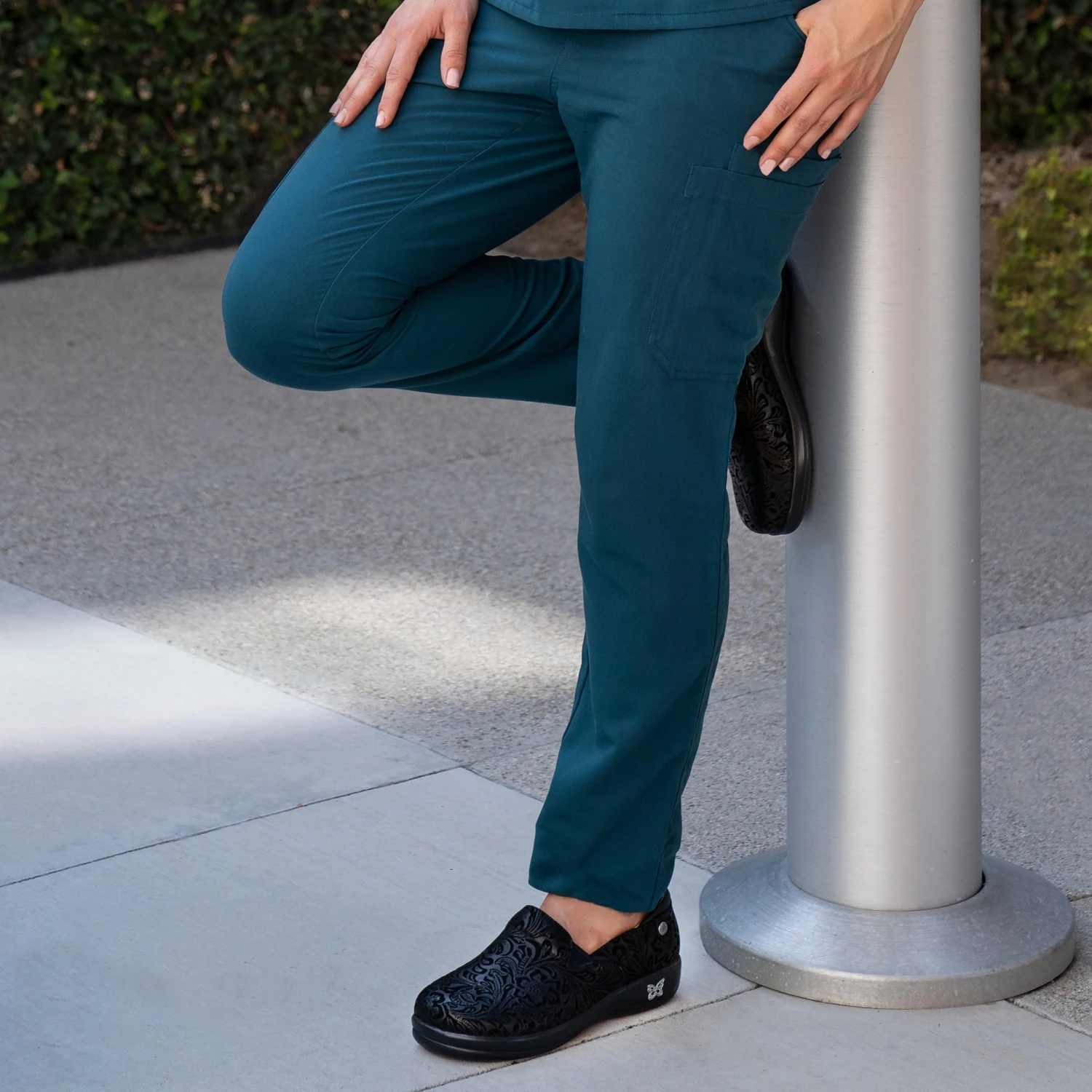 Shoes Keli Black Embossed Paisley Professional Shoe 4 Shoes Keli Black Embossed Paisley Professional Shoe - Image 2