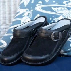 Shoes Seville Black Flex Clog -Alegria Shoes Shop 0000 SEV 7712 ALT