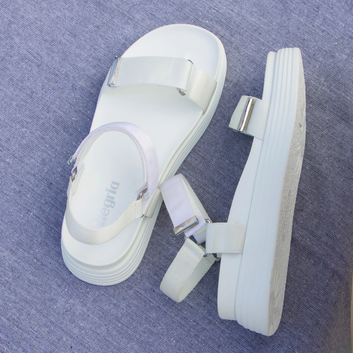 Allyson White Sandal 4 Allyson White Sandal - Image 2