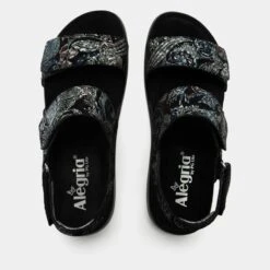 Bailee Silver Hour Sandal -Alegria Shoes Shop BAI 6119 S4