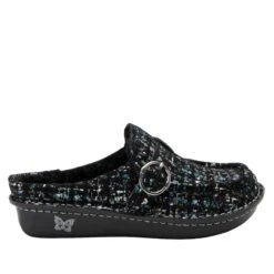 Brigid Winter Tweed Clog -Alegria Shoes Shop BRI 7588 S2