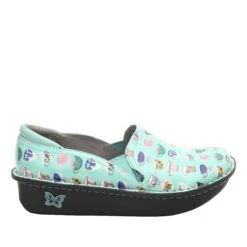 Debra Teacup Aqua Shoe -Alegria Shoes Shop DEB 7607 S2