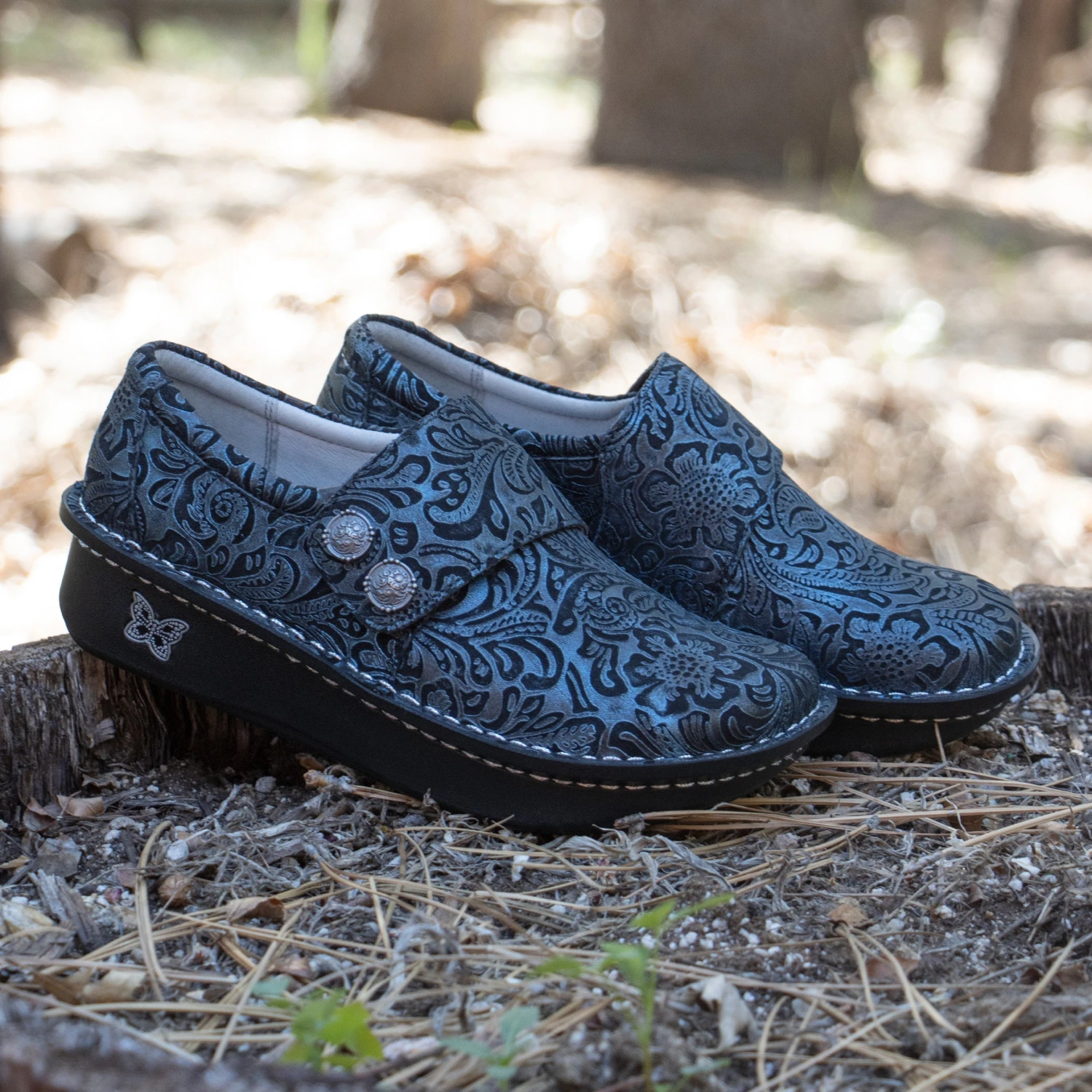 Shoes Deliah Navy Swish Shoe 4 Shoes Deliah Navy Swish Shoe - Image 2