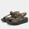 Henna They Call Me Mellow Taupe Sandal -Alegria Shoes Shop HEN 6141 S1