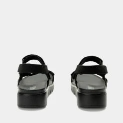 Henna They Call Me Mellow Black Sandal 12 Henna They Call Me Mellow Black Sandal -Alegria Shoes Shop HEN 6142 S3