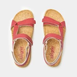 Henna Washed Ruby Sandal -Alegria Shoes Shop HEN 6436 S4