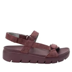 Henna Plum Sandal -Alegria Shoes Shop HEN 7433 S2
