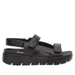 Henlee Black Sandal -Alegria Shoes Shop HLE 7438 S2