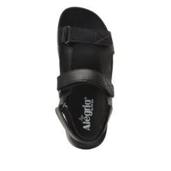 Henlee Black Sandal -Alegria Shoes Shop HLE 7438 S4