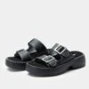 Iza Black Sandal -Alegria Shoes Shop IZA 601 S1 5b00818f 6f07 4266 84c4 26595a62e10a
