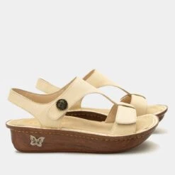 Kerri Ivory Sandal 11 Kerri Ivory Sandal -Alegria Shoes Shop KER 6104 S2