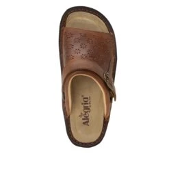 Klover Burnish Tawny Sandal 12 Klover Burnish Tawny Sandal -Alegria Shoes Shop KLO 7403 S4