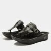 Kennedi Twinkle Black Sandal -Alegria Shoes Shop KNN 6100 S1