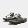 Kennedi Twinkle Pewter Sandal -Alegria Shoes Shop KNN 6101 S1