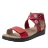 Lucia Red Sandal 1 Lucia Red Sandal -Alegria Shoes Shop LUC 7764 S1
