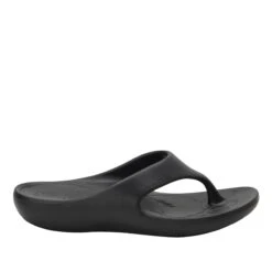 Ode Black Sandal 10 Ode Black Sandal -Alegria Shoes Shop ODE 601 S2