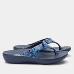 Ode Poppy PopBlue Sandal 11 Ode Poppy PopBlue Sandal -Alegria Shoes Shop ODE 6156 S2