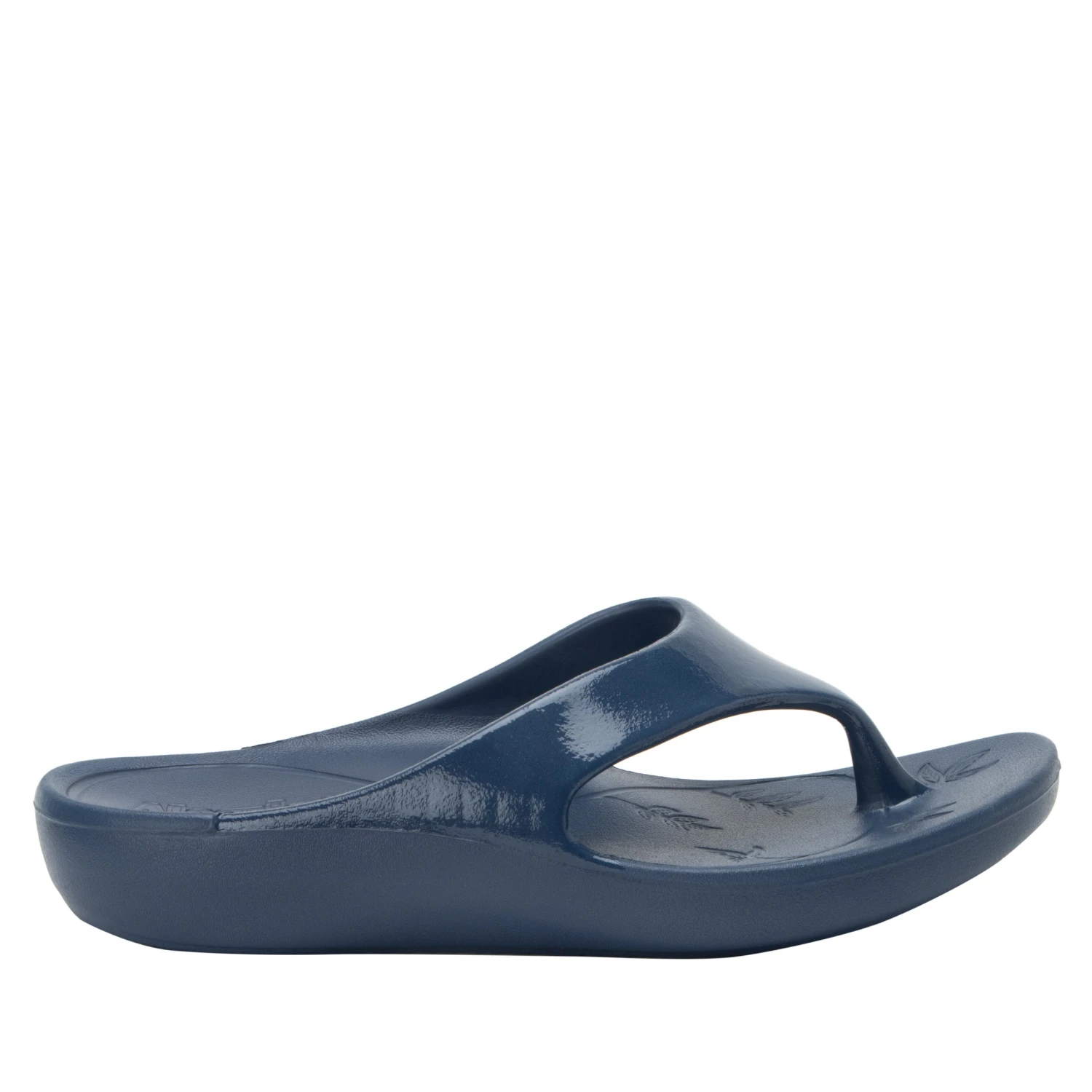 Ode Navy Gloss Sandal 5 Ode Navy Gloss Sandal - Image 3