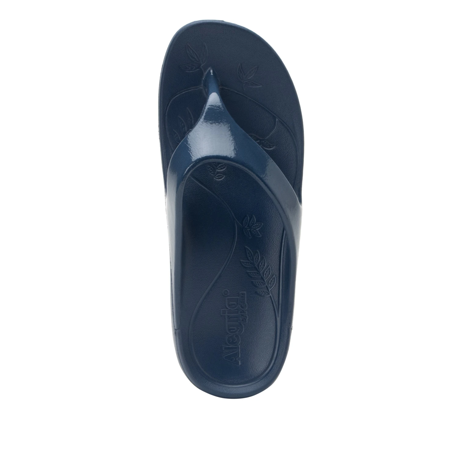 Ode Navy Gloss Sandal 7 Ode Navy Gloss Sandal - Image 5