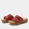 Oona Red Sandal -Alegria Shoes Shop OON 6459 S1 33903410 e5f1 4832 8279 41cc2765b9d4