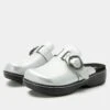 Shoes Osmosis Silver White Shoe -Alegria Shoes Shop OSM 6349 S1