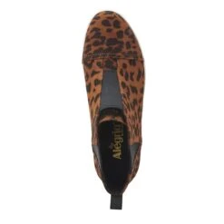 Parker Leopard Bootie -Alegria Shoes Shop PAR 7903 S4