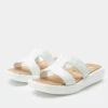 Portia All White Sandal -Alegria Shoes Shop PTA 6441 S1