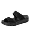 Rubie Black Softie Sandal -Alegria Shoes Shop RUB 601 S1