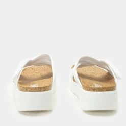 Rylie White Sandal -Alegria Shoes Shop RYE 6439 S3 43868510 b739 4c7e a3e1 425b1777781d