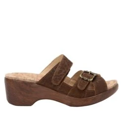Sierra Delicut Tawny Sandal -Alegria Shoes Shop SIE 7608 S2