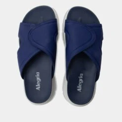 Sunie Navy Sandal -Alegria Shoes Shop SUN 6204 S4