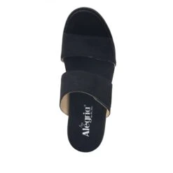 Tia Black Sandal -Alegria Shoes Shop TIA 601 S4