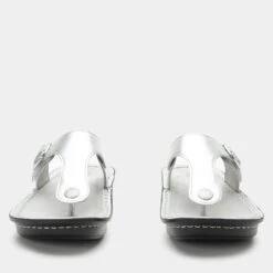Vella Silver Sandal -Alegria Shoes Shop VEL 6130 S5