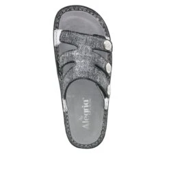 Venice Chirpy Pewter Sandal -Alegria Shoes Shop VEN 900 S4