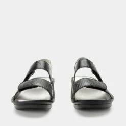 Verona Basketry Black Sandal -Alegria Shoes Shop VER 6188 S5 3f862bf9 2ae1 4e6e 87de dbd05e27fd7e