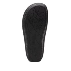 Victoriah Black Patent Sandal -Alegria Shoes Shop VIC 7755 S5