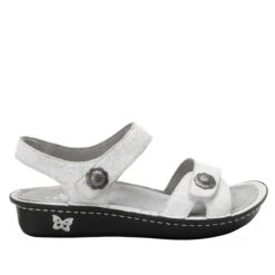 Vienna Delicut White Sandal -Alegria Shoes Shop VIE 7408 S2