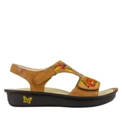 Viki Cognac Needles & Pins Sandal 11 Viki Cognac Needles & Pins Sandal -Alegria Shoes Shop VIK 647N S2