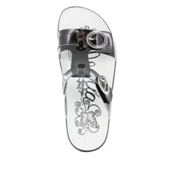 Vita Black Patent Sandal -Alegria Shoes Shop VIT 101 S4