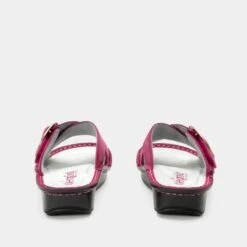 Vanya Magenta Sandal 10 Vanya Magenta Sandal -Alegria Shoes Shop VYA 6166 S3