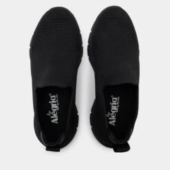 Waze Black Shoe 13 Waze Black Shoe -Alegria Shoes Shop WAZ 6180 S4